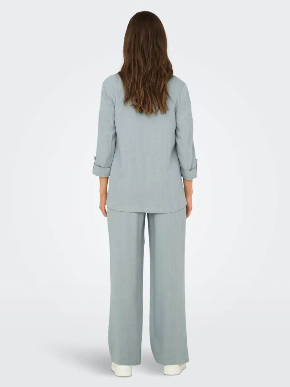 Hot ONLSIESTA Hør Blazer Dame Blazere & Veste
