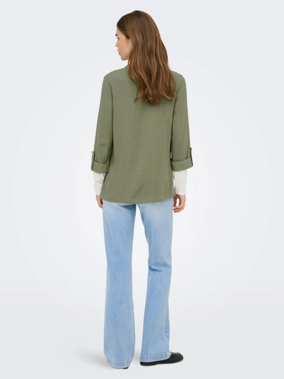 Discount ONLSIESTA Hør Blazer Dame Blazere & Veste