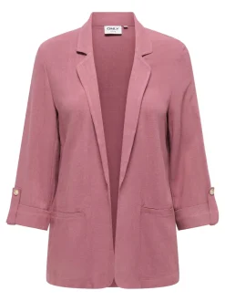Hot ONLSIESTA Hør Blazer Dame Blazere & Veste