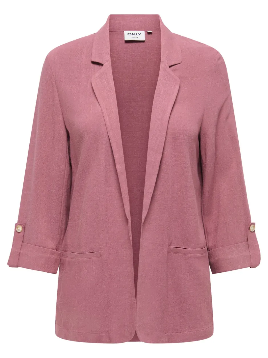 Hot ONLSIESTA Hør Blazer Dame Blazere & Veste