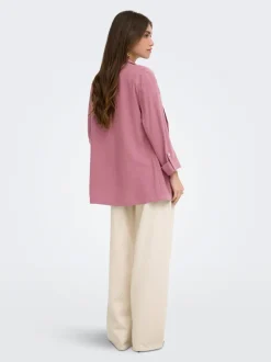 Hot ONLSIESTA Hør Blazer Dame Blazere & Veste