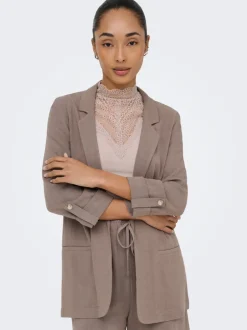 Best ONLSIESTA Hør Blazer Dame Blazere & Veste