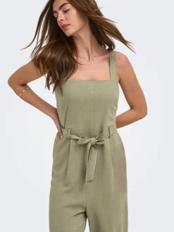 Discount ONLSIESTA Hør Jumpsuit Dame Jumpsuits