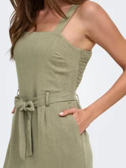 Discount ONLSIESTA Hør Jumpsuit Dame Jumpsuits