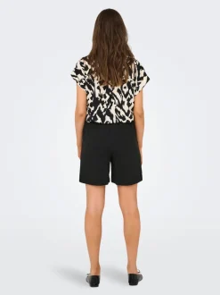 Sale ONLSIESTA Mellemhøj talje Loose fit Shorts Dame Shorts