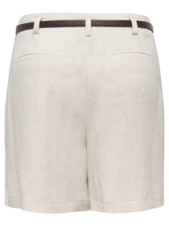 Hot ONLSIESTA Regular fit Hør Shorts Dame Shorts