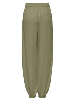 Hot ONLSIESTA Wide leg fit Hør Bukser i wide fit Dame Bukser