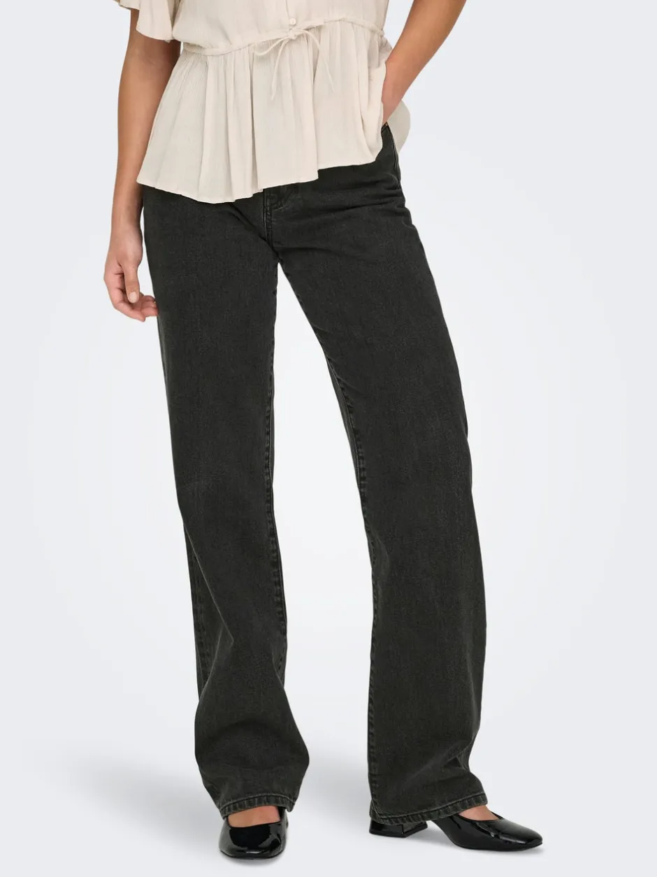 New ONLSILJE Høj talje Straight fit Jeans Dame Jeans|Jeans