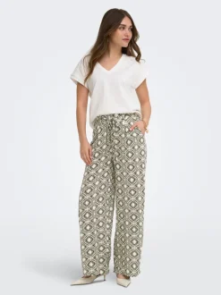 New ONLSILVA Regular fit Strikkede bukser Dame Bukser