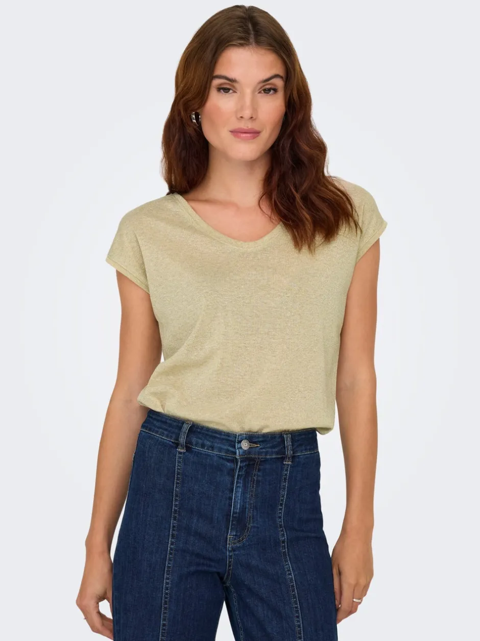 Best ONLSILVERY Top Dame Toppe