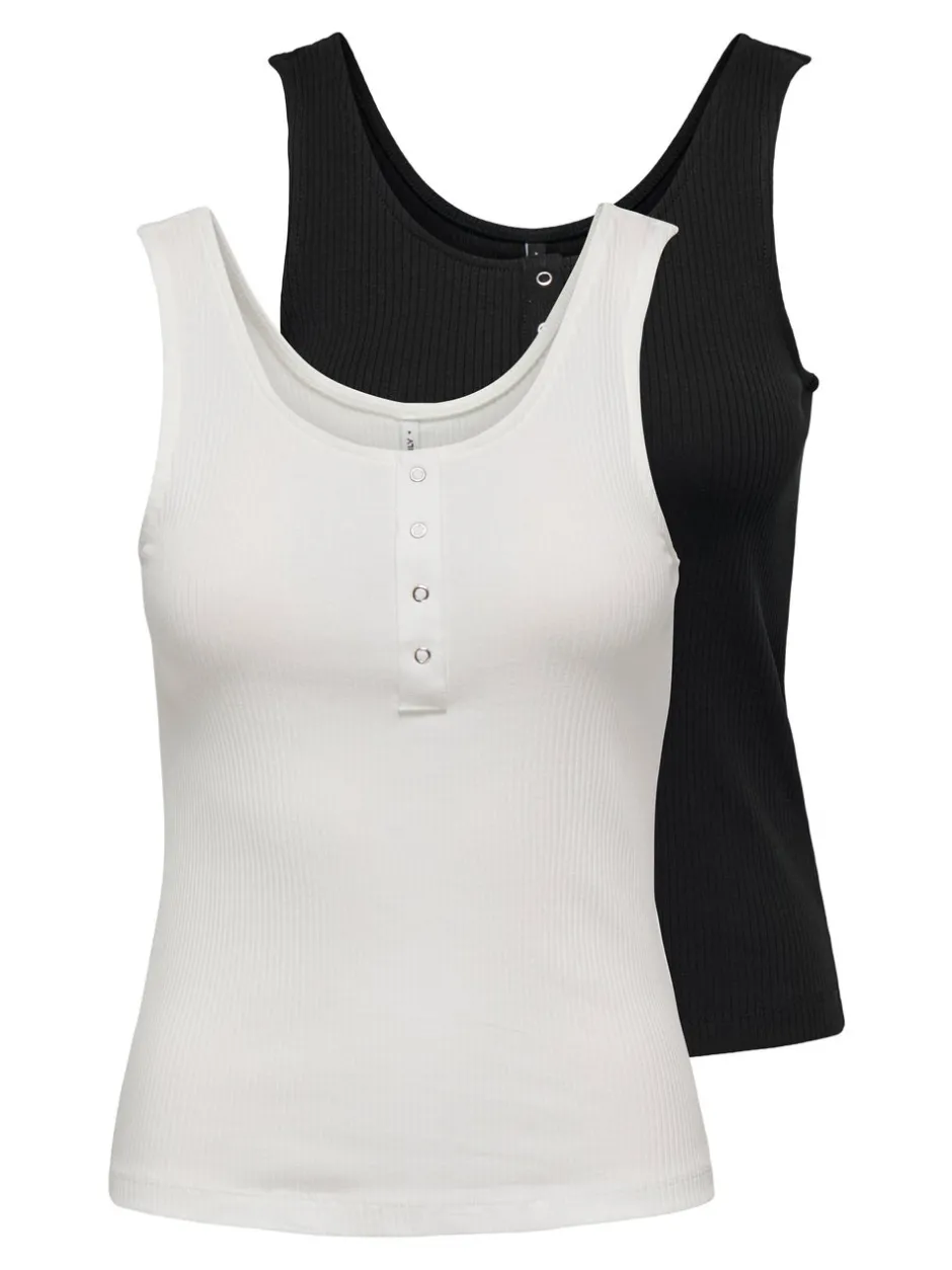 Discount ONLSIMPLE 2-pack Top Dame Toppe
