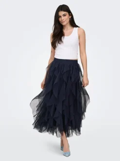 Clearance ONLSKY Nederdel Lang nederdel Dame Nederdele