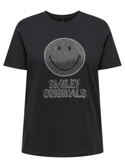Clearance ONLSMILEY T-shirt Dame Toppe