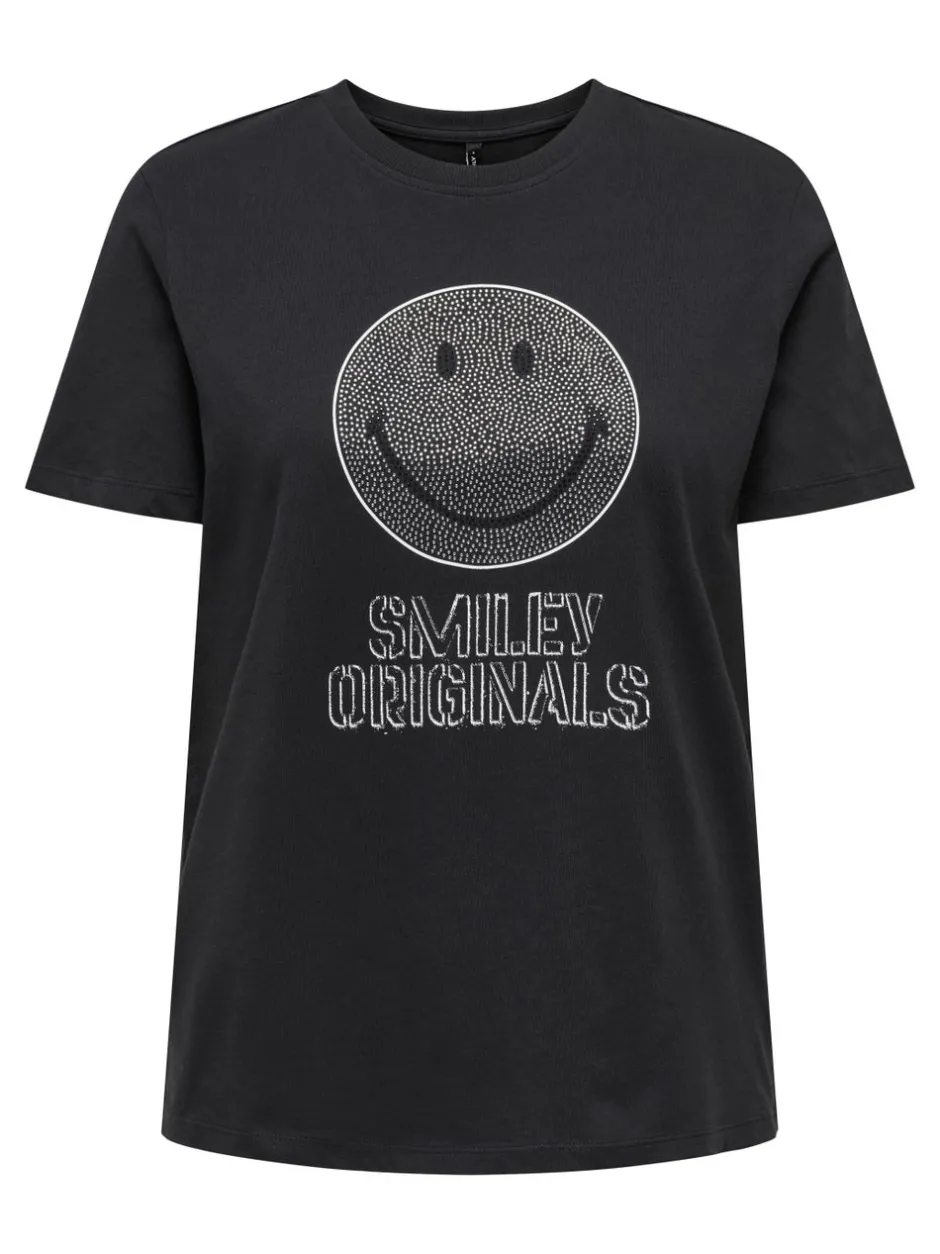 Clearance ONLSMILEY T-shirt Dame Toppe