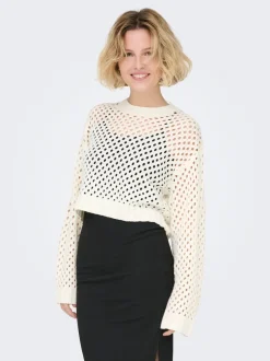 Clearance ONLSMILLA Top Dame Strik & Cardigans