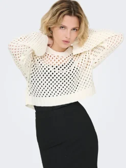 Clearance ONLSMILLA Top Dame Strik & Cardigans