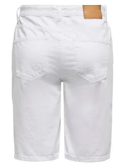 Outlet ONLSONNY Høj talje Regular fit Denim-shorts Dame Shorts|Double Denim