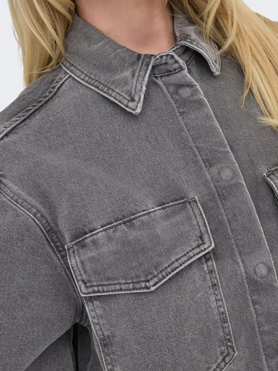 Outlet ONLSOPHIE Kort kjole Dame Kjoler|Double Denim