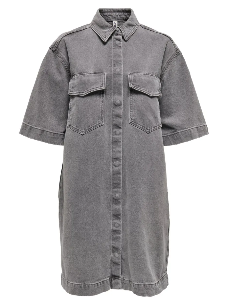 Outlet ONLSOPHIE Kort kjole Dame Kjoler|Double Denim