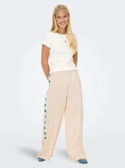 Online ONLSTAR Regular fit Bukser i wide fit Dame Bukser