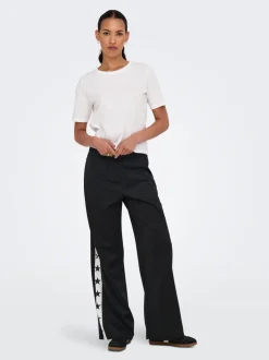 Online ONLSTAR Regular fit Bukser i wide fit Dame Bukser