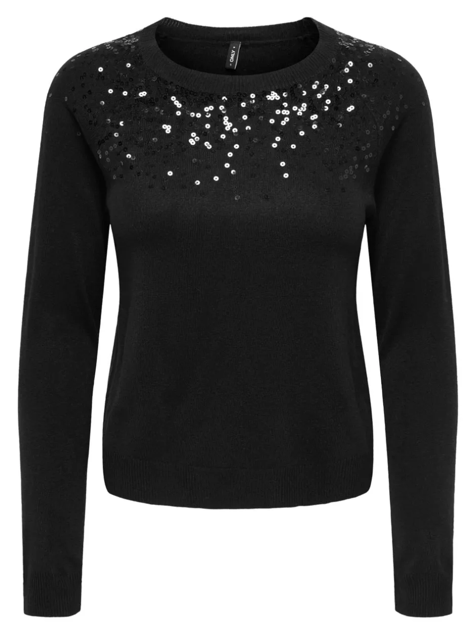 Discount ONLSTARRY Striktrøje Dame Strik & Cardigans