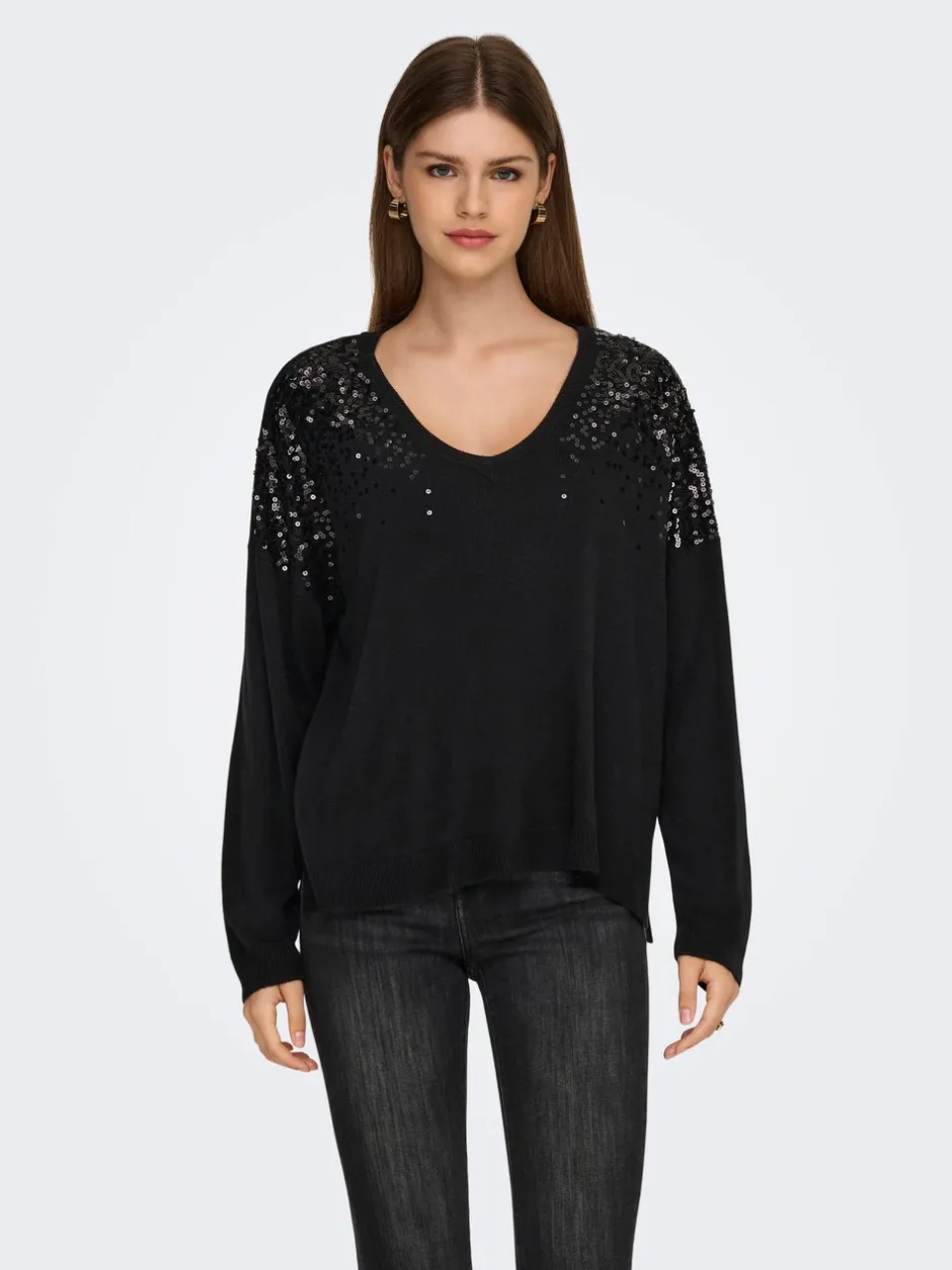 Best ONLSTARRY Striktrøje Dame Strik & Cardigans