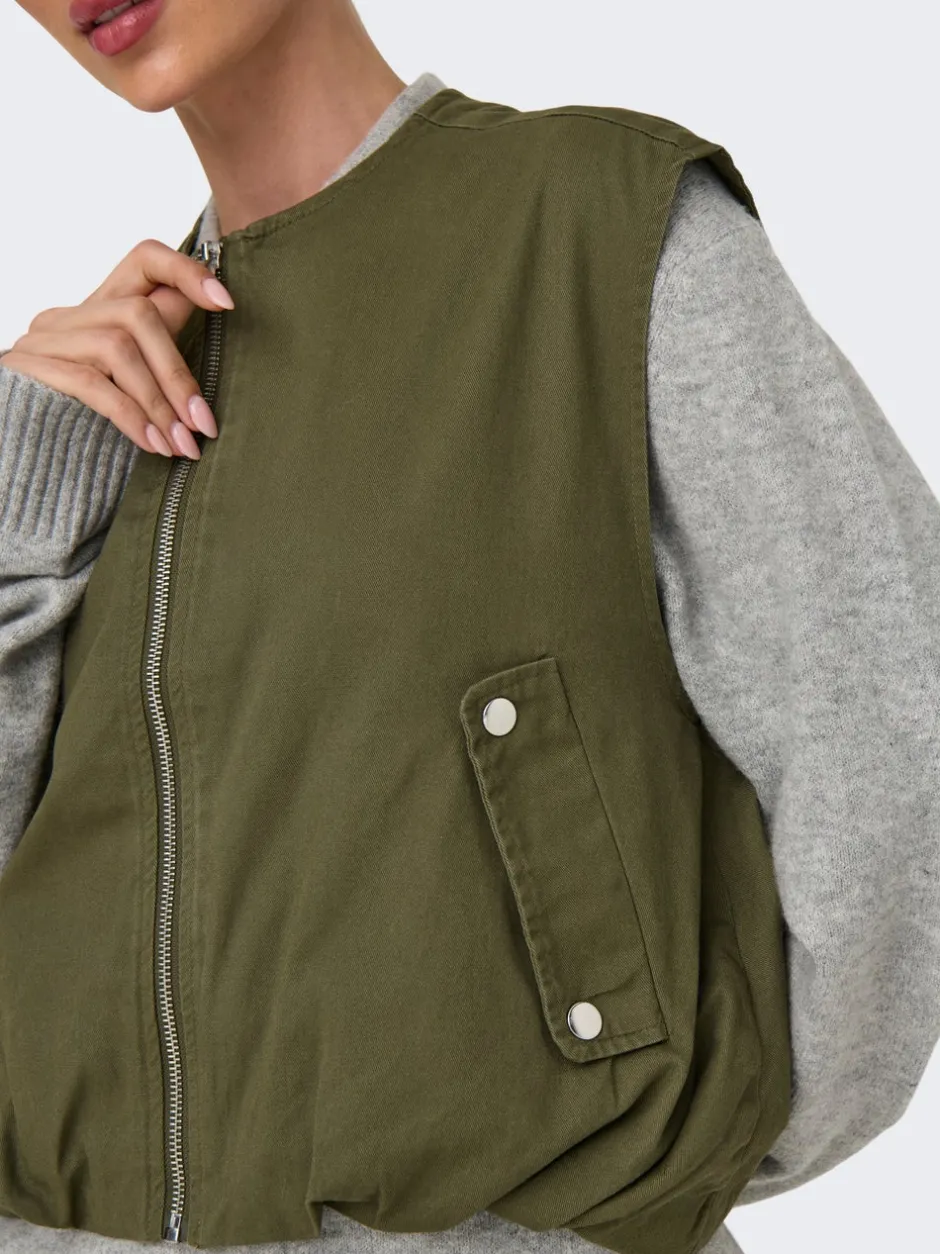 Discount ONLSTINE Vest Dame Jakker Og Frakker