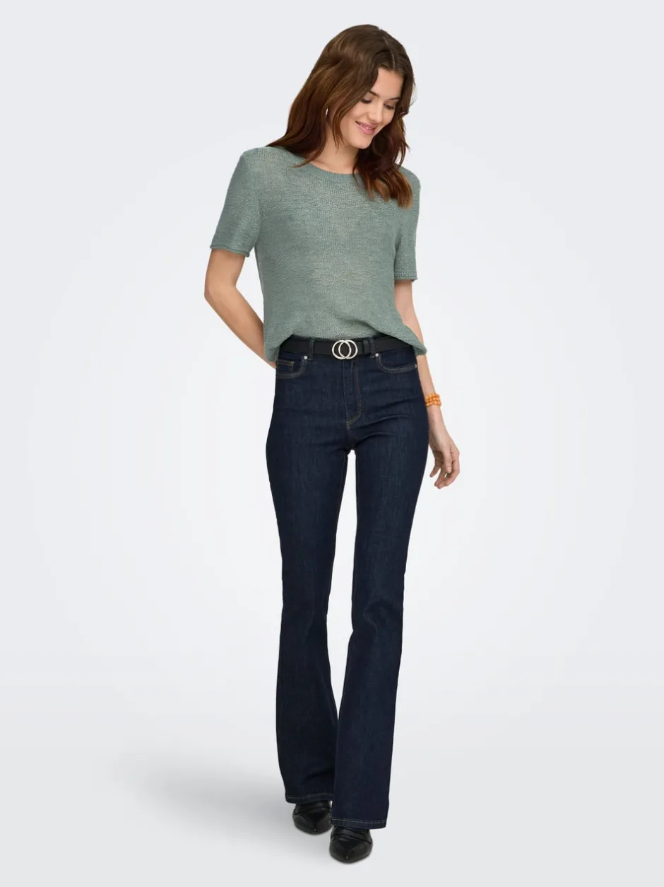 Clearance ONLSUNNY Top Dame Strik & Cardigans|Toppe