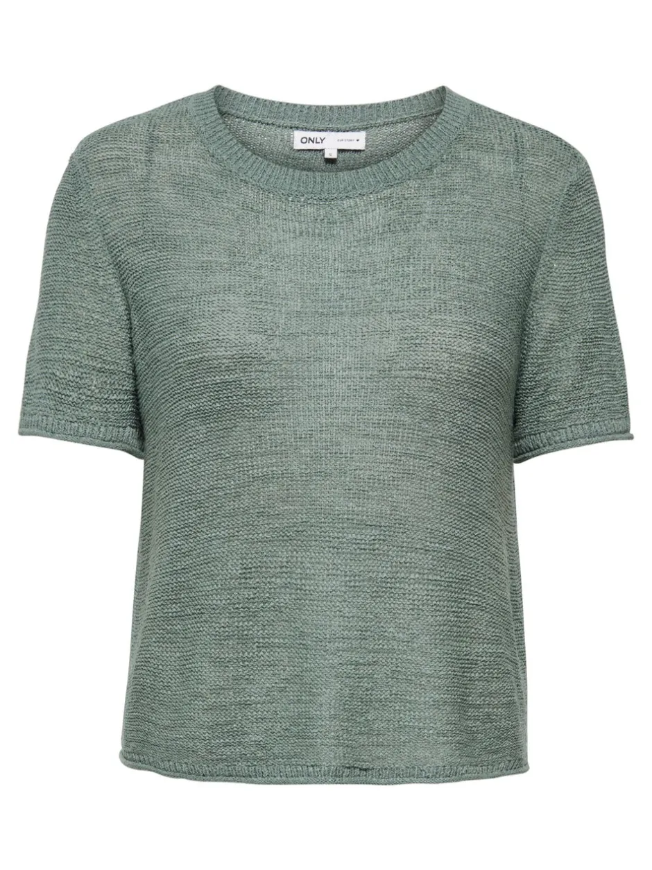 Clearance ONLSUNNY Top Dame Strik & Cardigans|Toppe