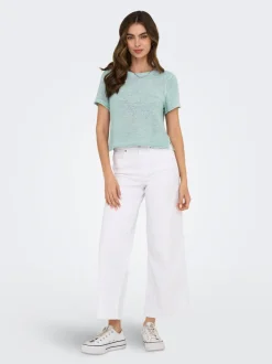 Online ONLSUNNY Top Dame Strik & Cardigans|Toppe
