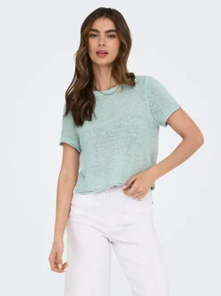 Online ONLSUNNY Top Dame Strik & Cardigans|Toppe