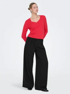Clearance ONLSVEA Wide leg fit Habitbukser Dame Bukser