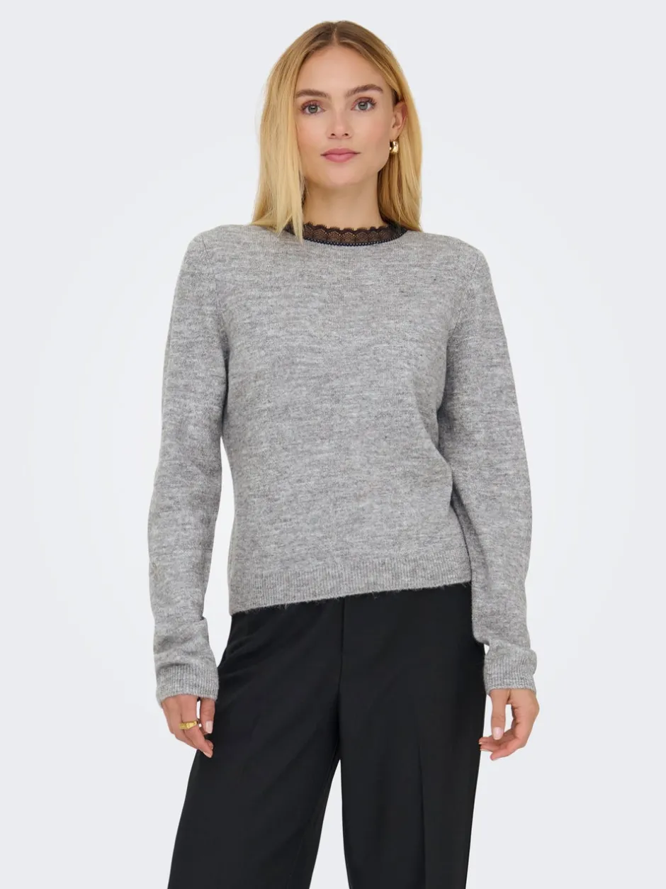 Clearance ONLTAMMY Striktrøje Dame Strik & Cardigans