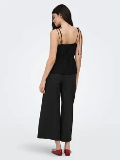 Online ONLTANNY Cropped fit Culottebukser Dame Bukser