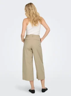 Online ONLTANNY Cropped fit Culottebukser Dame Bukser