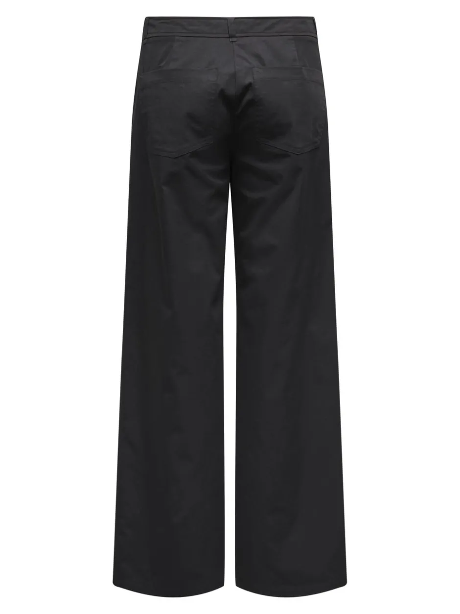 Best ONLTANNY Wide leg fit Chinobukser Dame Bukser