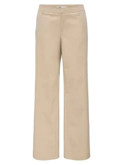 Best ONLTANNY Wide leg fit Chinobukser Dame Bukser