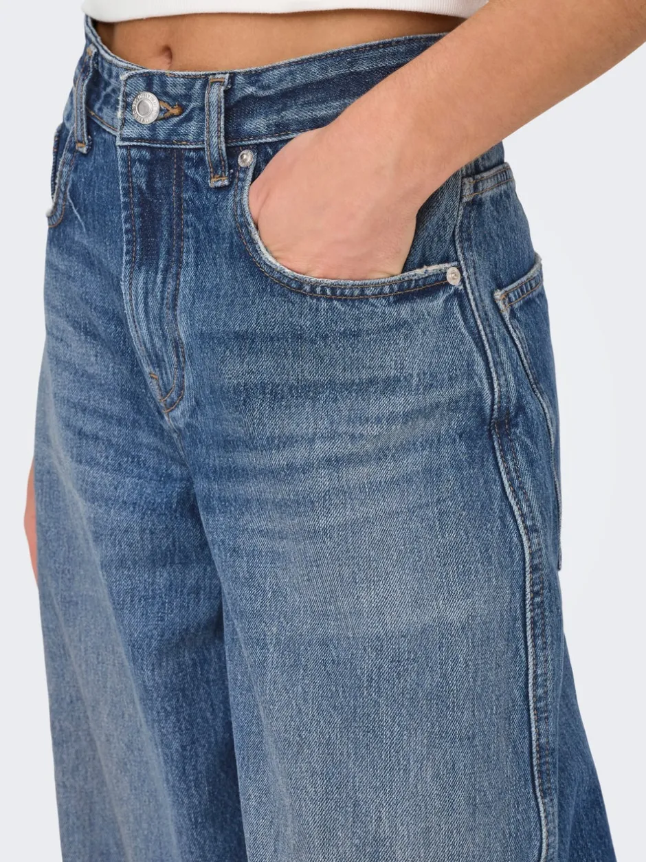 ONLTAYLOR Høj talje Barrel fit Jeans Dame Jeans|Jeans