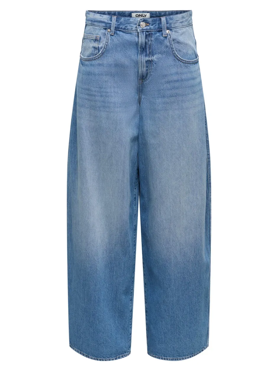 Sale ONLTAYLOR Høj talje Barrel fit Jeans Dame Jeans|Jeans