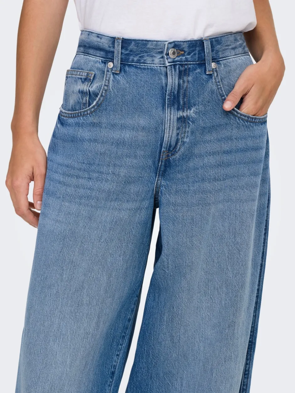 Sale ONLTAYLOR Høj talje Barrel fit Jeans Dame Jeans|Jeans