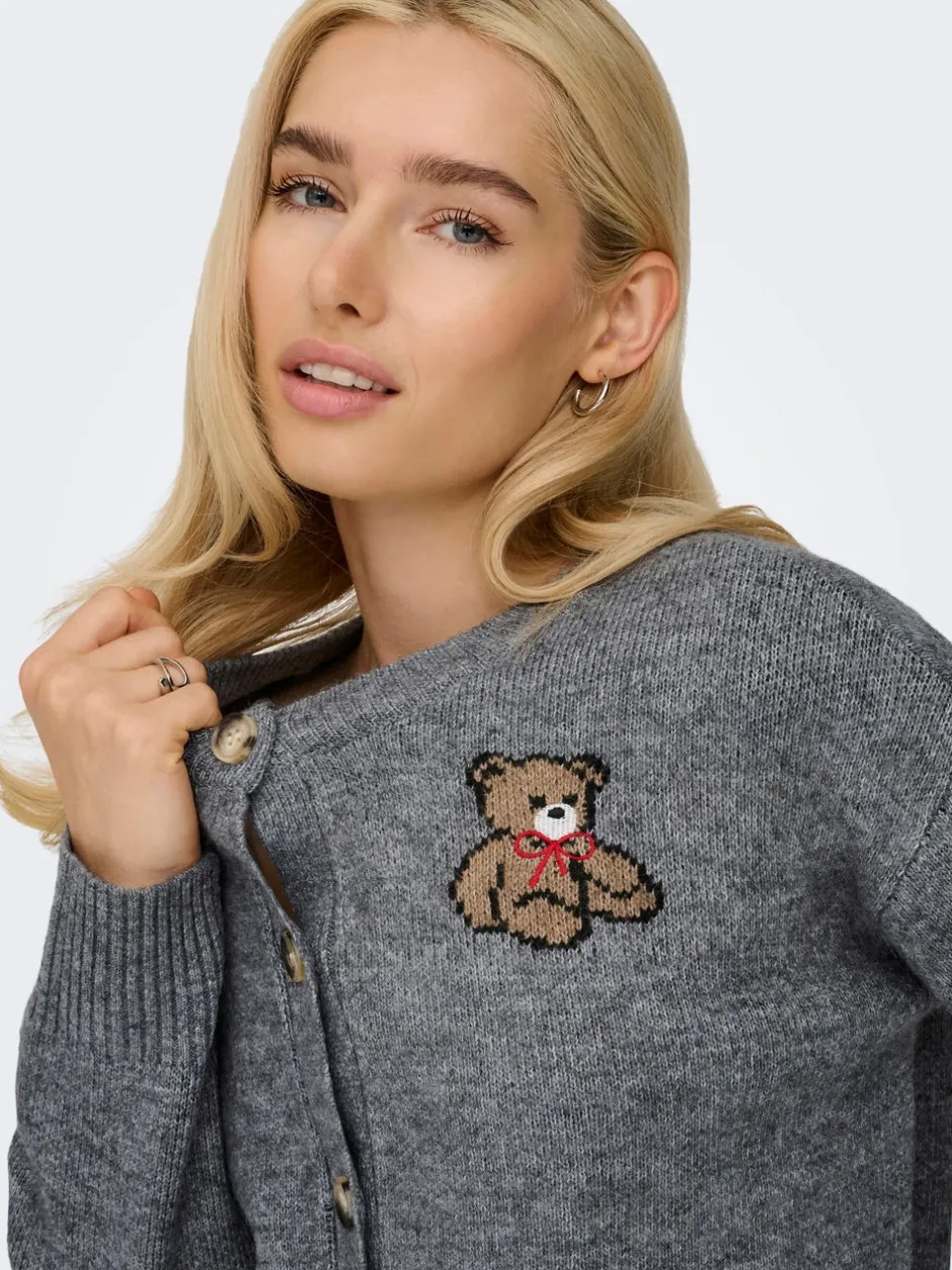 Sale ONLTEDDY Cardigan Dame Strik & Cardigans