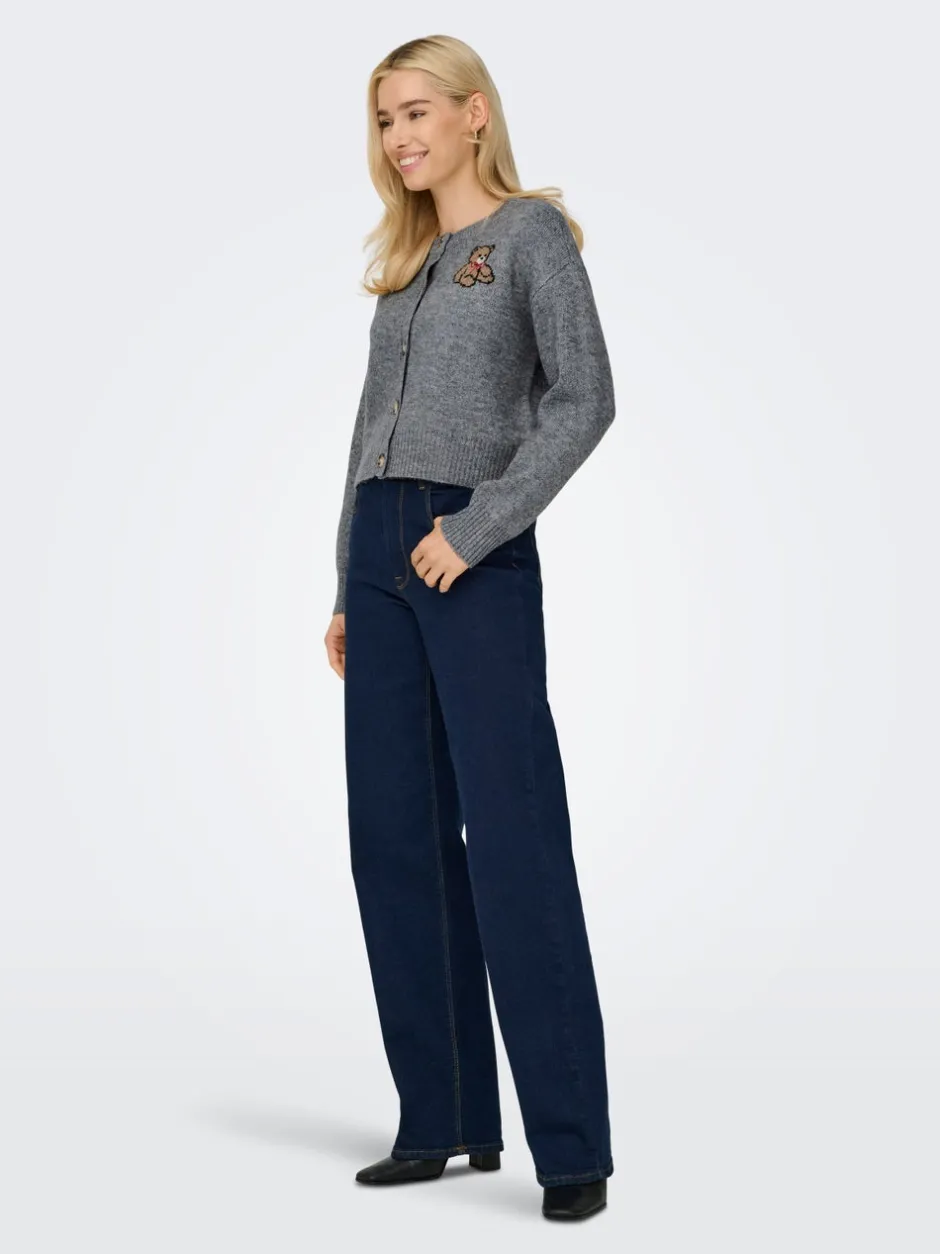 Sale ONLTEDDY Cardigan Dame Strik & Cardigans