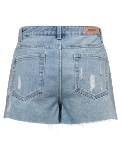 Online ONLTEXAS Denim Denim-nederdel Kort nederdel Dame Shorts|Double Denim