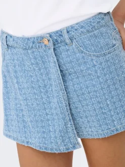 Best ONLTEXAS Denim-nederdel Kort nederdel Dame Nederdele