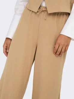 Best ONLTHANA Wide leg fit Bukser i wide fit Dame Bukser