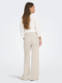 Outlet ONLTHEA Baggy fit Strikkede bukser Dame Bukser