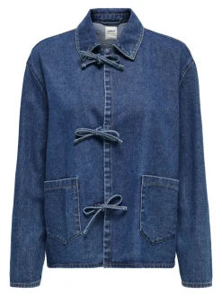Discount ONLTHILLE Denimjakke Dame Jakker Og Frakker|Double Denim
