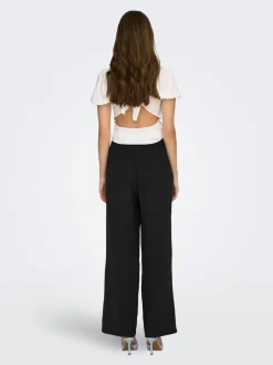 Sale ONLTHYRA Comfort fit Bukser i wide fit Dame Bukser