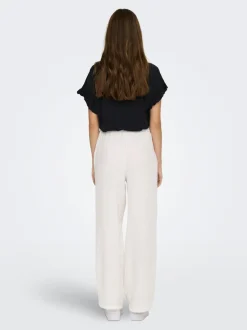 New ONLTHYRA Comfort fit Bukser i wide fit Dame Bukser